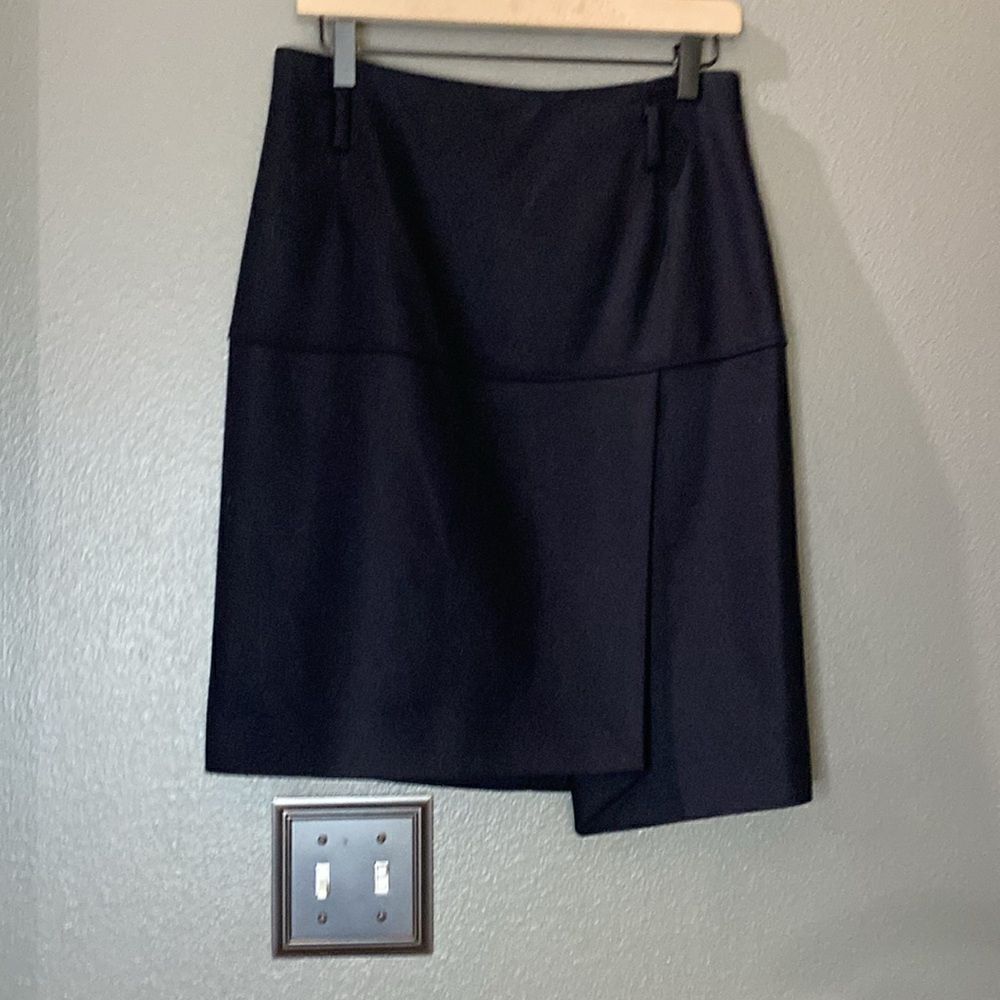 see by chloe wool blend Black asymmetrical skirt